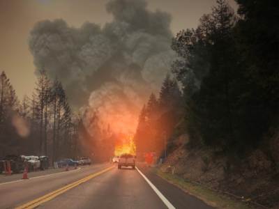 LA fires Social media, email